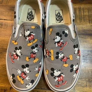Disney x Vans Mickey Slip Ons Women’s Size 7.5